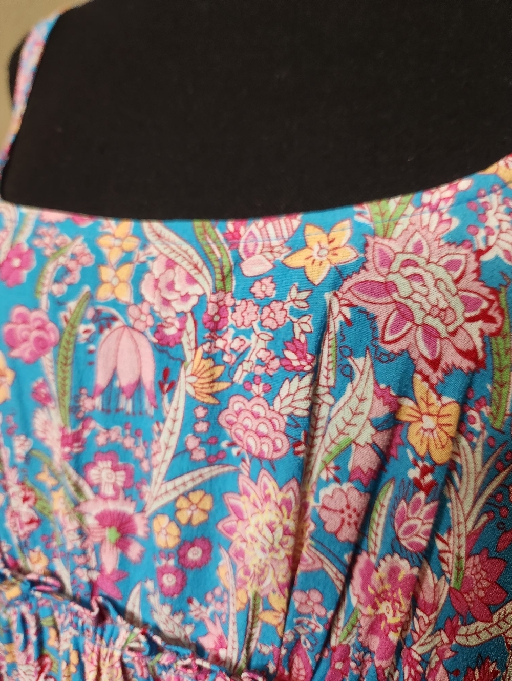 Plenty by Tracy Reese For Anthroplogie Pink Meadow Floral Peplum Camisole - Picture 3 of 8